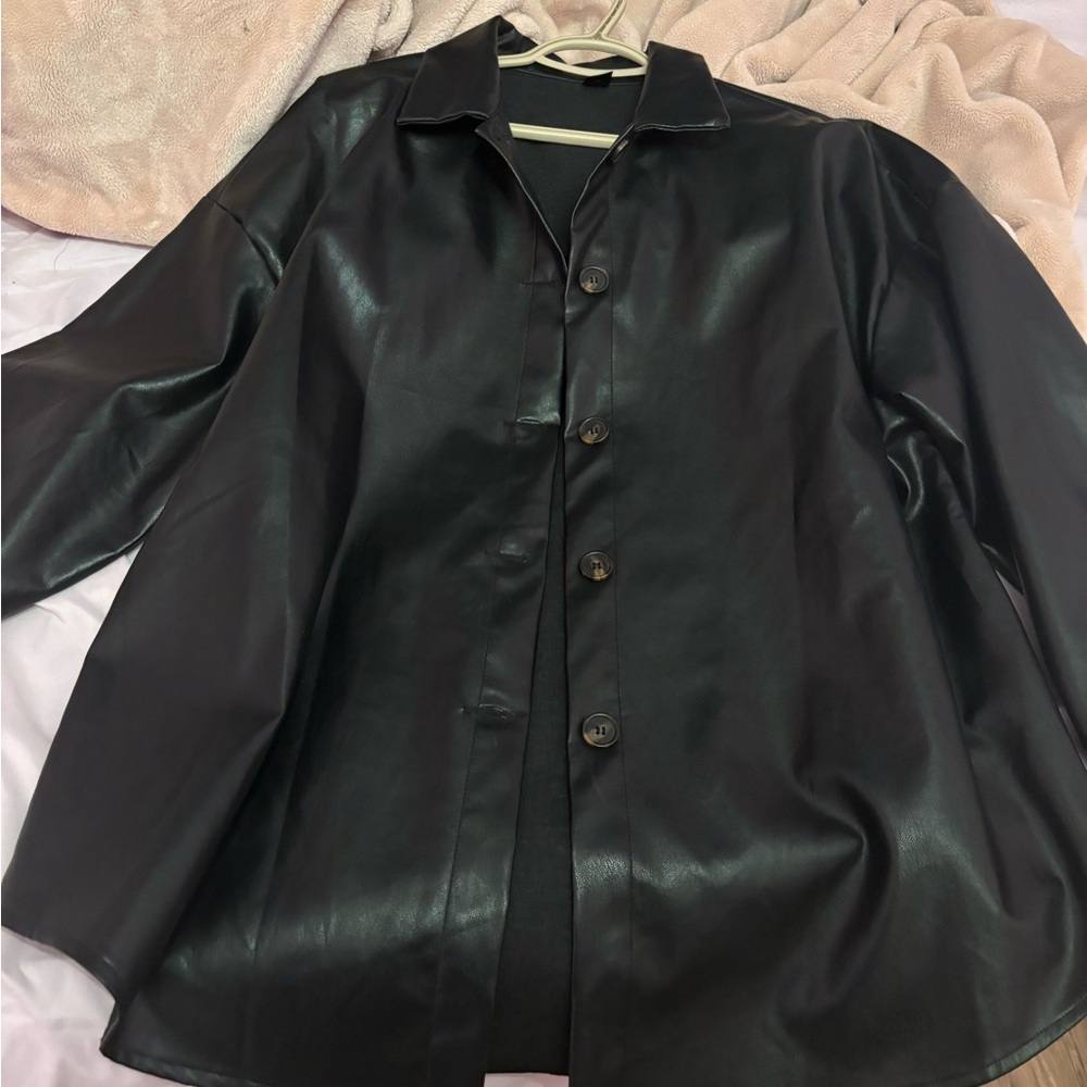 Leather jacket